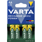 Pile rechargeable Varta 4xAA 2100mAh Ready To Use