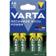 Pile rechargeable Varta 4xAA 2100mAh Ready To Use