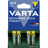 Batterij oplaadbaar Varta 4xAAA 800mAh ready2use