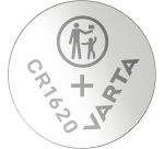 Pile bouton Varta CR1620  lithium blister 1 pièce