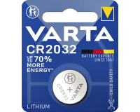 Pile bouton Varta CR2032 lithium blister 1 pièce
