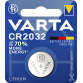 Pile bouton Varta CR2032 lithium blister 1 pièce