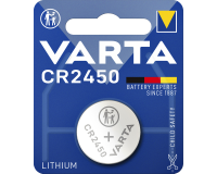 Pile bouton Varta CR2450 lithium blister 1 pièce
