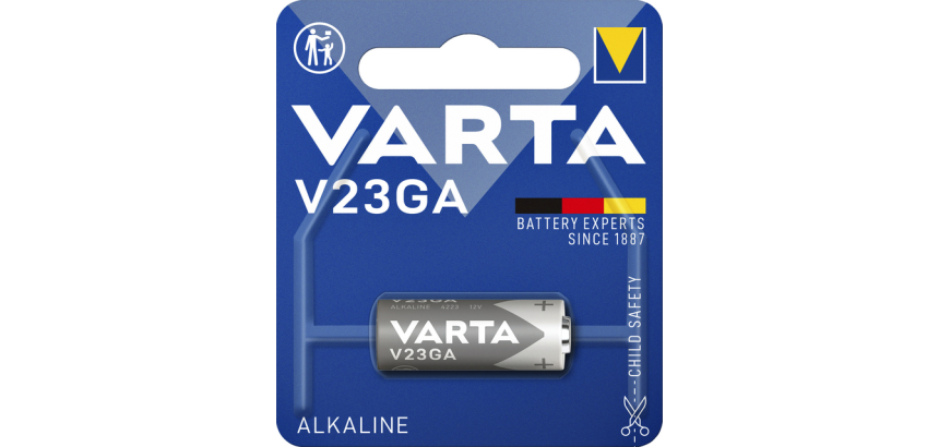 Pile bouton VARTA 1x V23GA alcaline