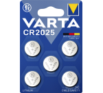 Batterij VARTA knoopcel 5x CR2025 lithium