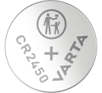 Pile bouton VARTA 2x CR2450 lithium