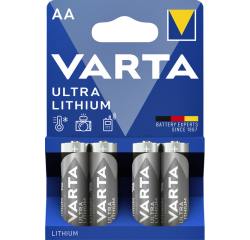 Pile Varta Professional Lithium 4x AA