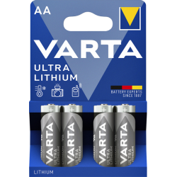 Pile Varta Professional Lithium 4x AA