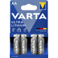 Pile Varta Professional Lithium 4x AA
