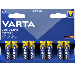 Pile Varta Longlife Power 8x AA