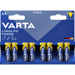 Pile Varta Longlife Power 8x AA