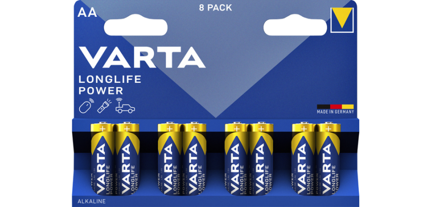 VARTA Longlife Power Batterie 8x AA