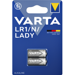 Pile bouton Varta LR1 lady N 4001 lithium