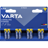 Pile Varta Longlife Power 8x AAA
