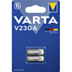 Pile bouton Varta V23GA alcaline blister 2 pièces