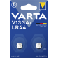 Pile bouton Varta V13GA lithium alcaline blister 2 pièces