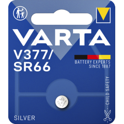 Pile bouton Varta V377 montre blister 1 pièce