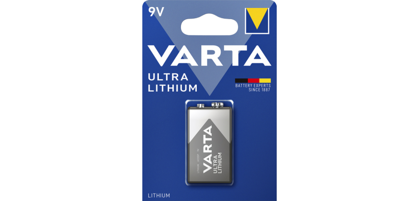 VARTA Ultra Lithium Batterie 9V
