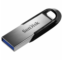 Sandisk clé USB Ultra Flair 128 Go Usb 3.0 (Usb-A) Noir/argent