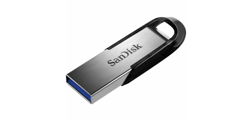 Sandisk USB-Stick Ultra Flair 128 GB USB 3.0 (USB-A) Schwarz/Silber