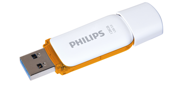 USB stick 3.0 Philips Snow USB-A 128GB oranje