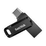 Sandisk clé USB Ultra Dual Drive 64 Go Usb 3.2 (USB-A), Usb 3.2 (USB-C) Noir