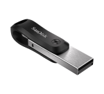Sandisk USB-Stick SDIX60N 128 GB Lightning Grau