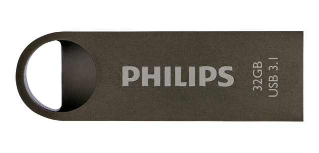 Philips Moon USB 3.1 USB-A 32GB Grau