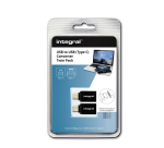Adaptateur Integral 3.1 USB-A vers USB-C 2 pièces