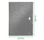 Trieur Leitz WOW pour A4 6 compartiments PP bleu