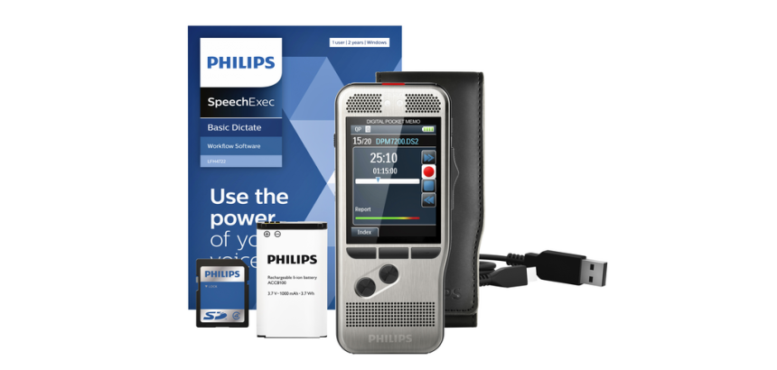 Philips PocketMemo Diktiergerät DPM7200