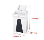 HSM Securio AF150 Shredder particles 4.5x30mm