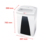 Destructeur HSM Securio B32 bandelettes 3,9mm