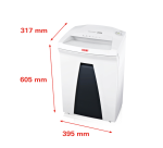 Papiervernietiger HSM Securio B24 snippers 4.5x30mm