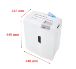 HSM Shredstar X10 Particle Shredder 4.5x30mm