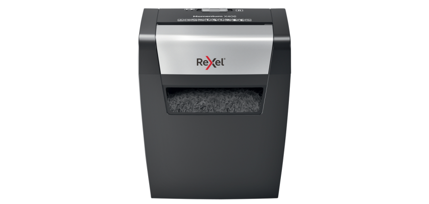 Papiervernietiger Rexel Momentum X406 snippers 4x28mm