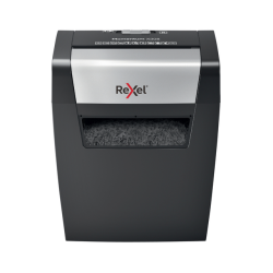 En_destructora de documentos rexel momentum x308 capacidad de corte 8 hojas destruye grapas y clips 15 litros