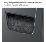 Rexel Momentum X410-SL shredder particles 4x28mm