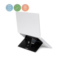 Support ergonomique ordinateur portable R-Go Riser Attachable noir