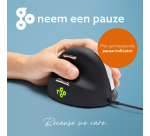 Souris ergonomique R-Go HE Break filaire Medium gaucher