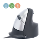 Souris ergonomique R-Go HE Break filaire Medium droitier