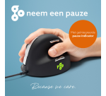 Wired Ergonomic Mouse R-Go HE Break Medium Right-Handed