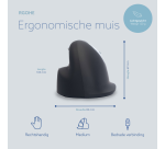 Wired Ergonomic Mouse R-Go HE Break Medium Right-Handed
