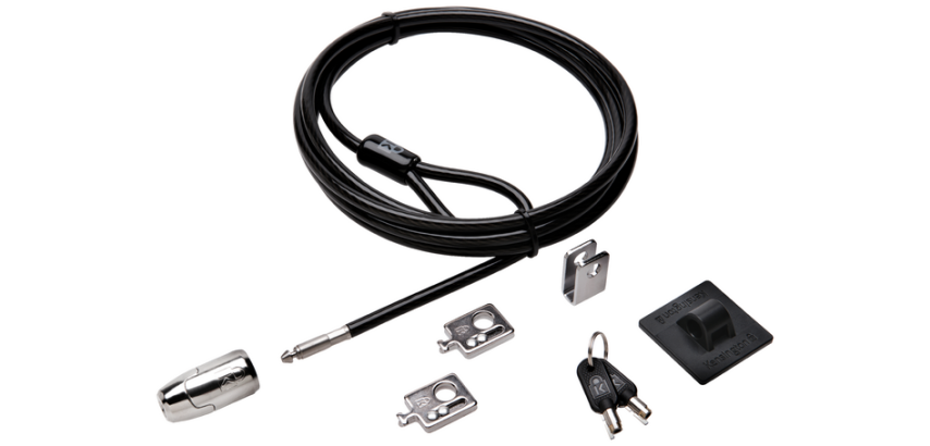 Kensington Desktop and Peripherals Standard Keyed Locking Kit 2.0 - security cable lock