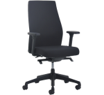Chaise de bureau Euroseats Torino noir