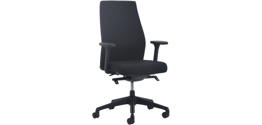 Chaise de bureau Euroseats Torino noir