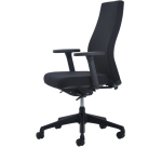 Chaise de bureau Euroseats Torino noir