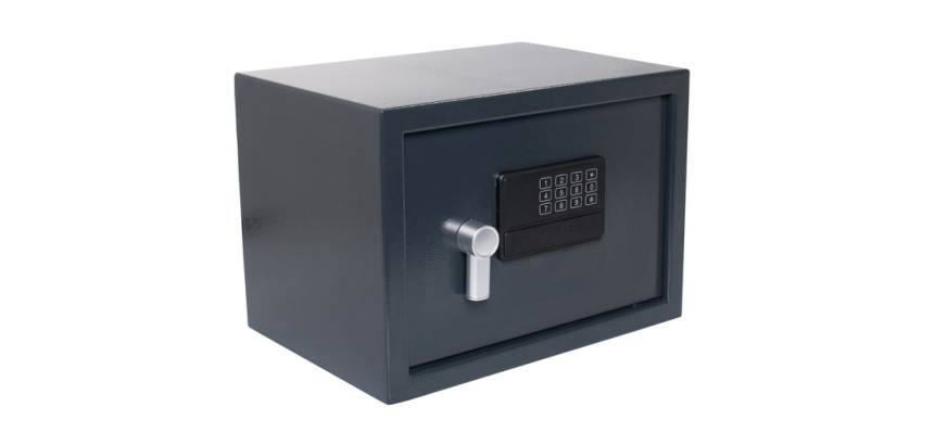 Coffre-fort Pavo électronique 350x250x250mm gris foncé