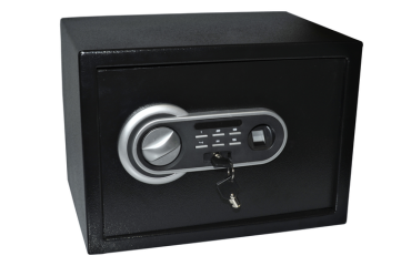 Coffre-fort Pavo 350x250x250mm empreintes digitales noir