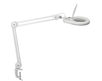 Loeplamp MAUL Viso LED tafelklem wit